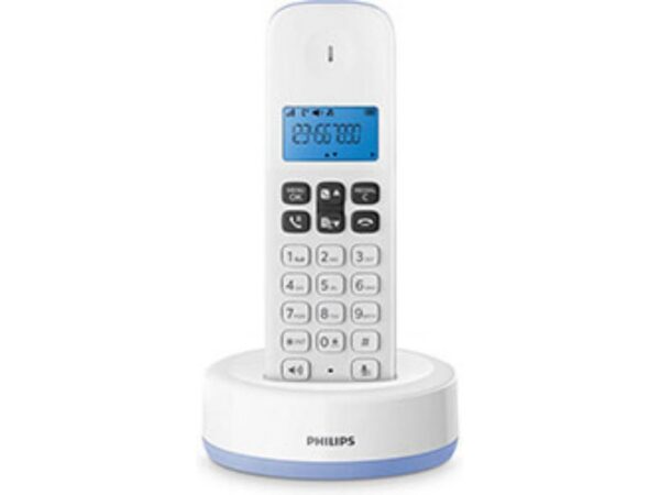 PHILIPS D1611S/GRS ΓΑΛΑΖΙΟ (ΕΛΛΗΝΙΚΟ ΜΕΝΟΥ) ΑΣΥΡΜΑΤΟ ΤΗΛΕΦΩΝΟ